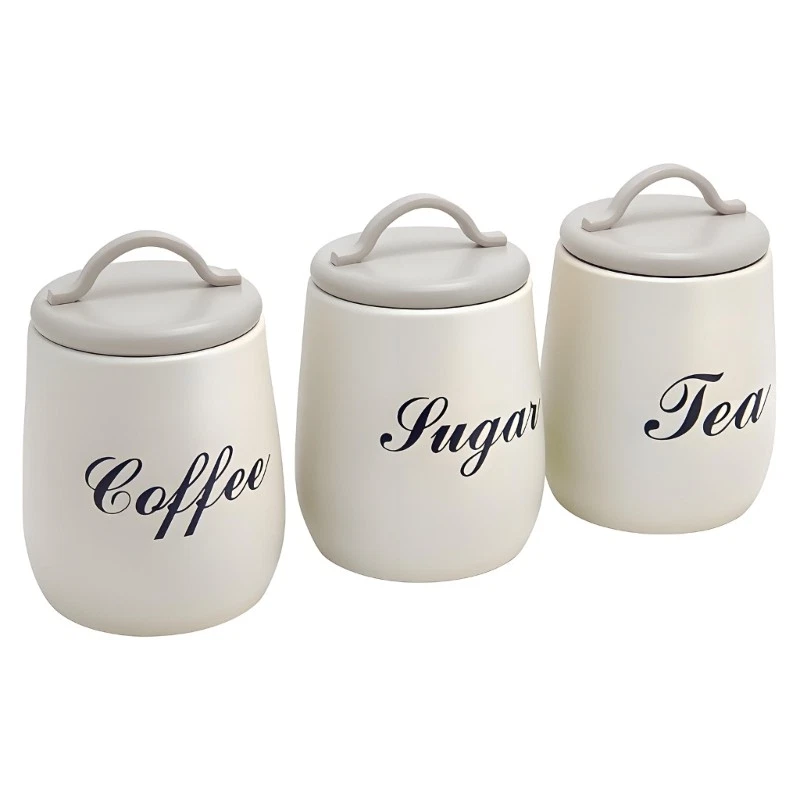 Modern Kitchen Storage Jar For Coffee Beans And Dry Goods Practical Canisters