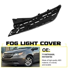 Front Left Bumper Fog Light Cover Trim Driver Side Fits 2014-2017 Honda Odyssey