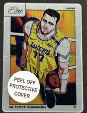 2024-25 Panini One And One Luka Doncic #19 Los Angeles Lakers Manga Case Hit SSP