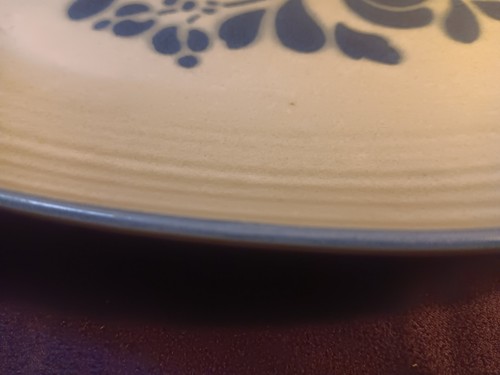 Vintage Pfaltzgraff Platter 14" Made In USA Folk Art Serving Platter - Picture 2 of 13