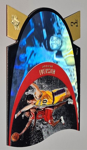 Allen Iverson # SPx 35 GOLD Cut 1997 Upper Deck SPx Englisch Mint Vintage - Bild 4 von 8