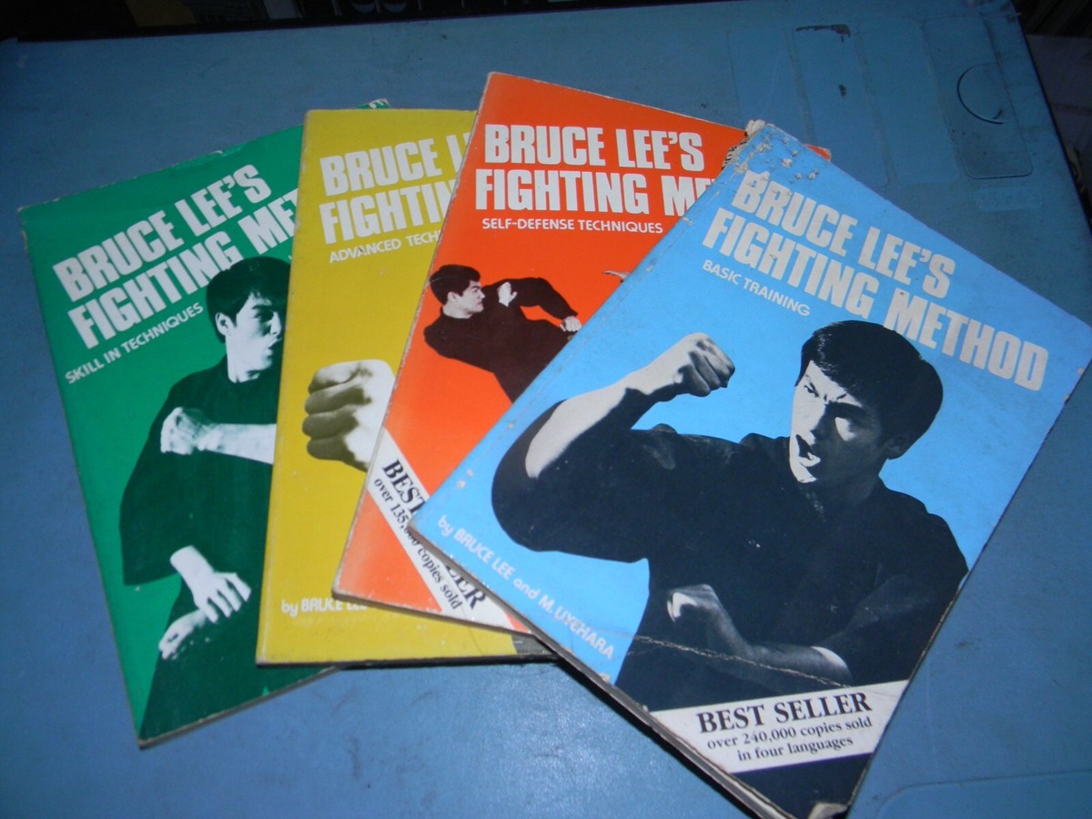 Bruce Lee’s Fighting Method 4冊セット+KARATE BRUCE LEE'S FIGHTING METHOD 4 Book Set KUNG FU KARATE