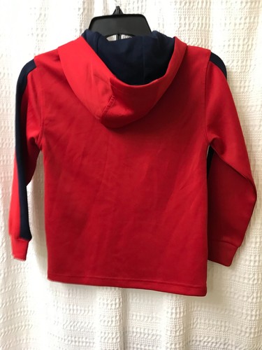 Spiderman Youth Boys Size 7 Activewear Red Spiderman Full-Zip Hoodie - Picture 8 of 10