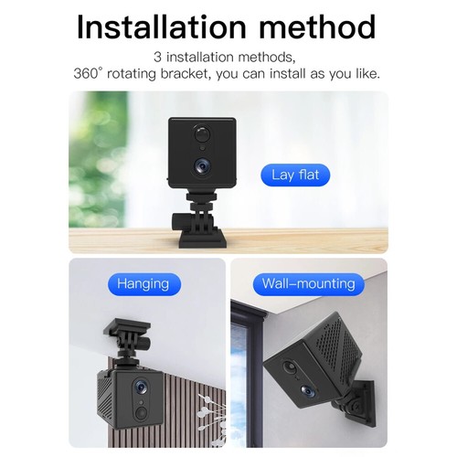 Tarjeta SIM 5MP 4G Batería Incorporada Mini Cámara IP CCTV Cámara de Seguridad para el Hogar Exterior - Imagen 24 de 29