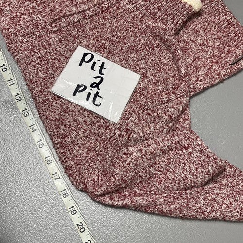 Woolrich 1/4 Zip Jacket Womens Size XS Red Fleece Casual Mock Neck Extra Small - Imagen 11 de 12