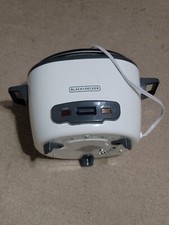 BLACK+DECKER RC506 6-Cup Rice Cooker - White
