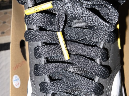Nike Court Vision Mid Go the Extra Smile Smiley Black/Yellow/White Rare 9.5 - Picture 11 of 12