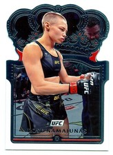 2022 Panini Chronicles UFC Rose Namajunas Crown Royale Die-Cut card #117
