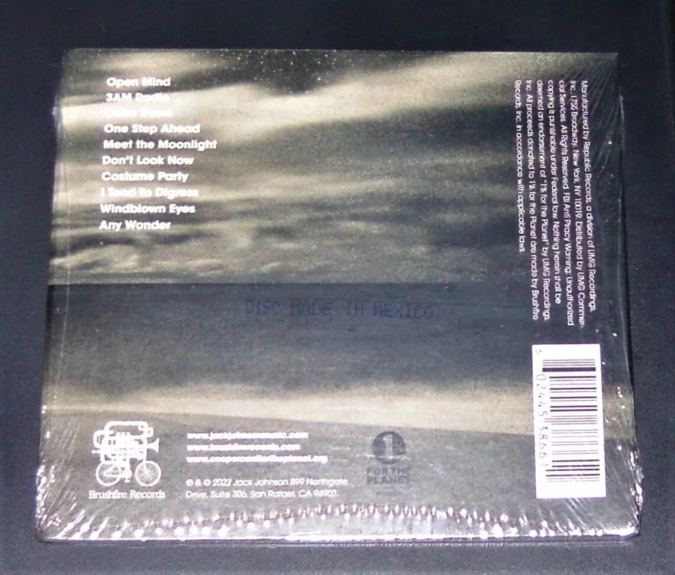 JACK JOHNSON MEET THE MOONLIGHT CD IM DIGIPAK SCHNELLER VERSAND NEU & OVP - Bild 2 von 3