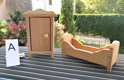Lot de 3 anciens jouets en bois - Jeux & Jouets