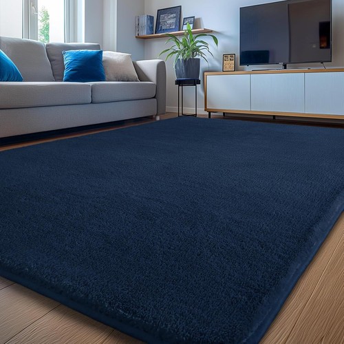 Fluffy Rugs Large Shaggy Rug Bedroom Living Room Anti Slip Soft Carpet Floor Mat - Picture 52 of 59