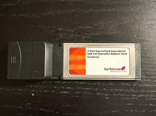 StarTech ECUSB3S2 2 Port ExpressCard Superspeed USB 3.0 Controller Adapter F 