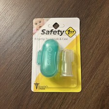 New Safety 1st Fingertip Toothbrush  Case