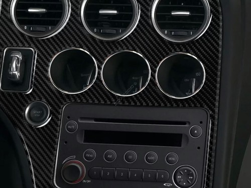 Per Alfa Romeo 159 Anelli lucidati in alluminio per gli indicatori sul cruscotto - Bild 5 von 13