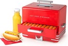 New ListingExtra Large Diner-Style Steamer 20 Hot Dogs and 6 Bun Capacity, Perfect for Brea
