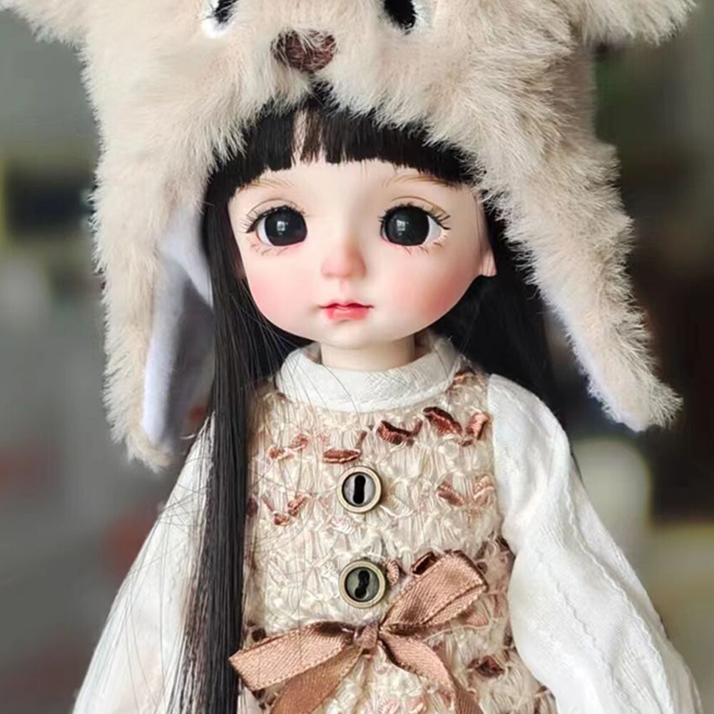 Full Set 12inch 30cm DIY Toy BJD Doll + Cute Dress Clothes +