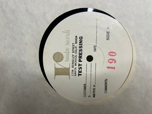 Das Damen Triskaidekaphobe rare SST US LP white label test pressing promo rock - Picture 6 of 14