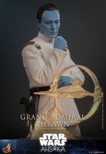 Hot Toys Star Wars Ahsoka Grand Admiral Thrawn 1:6 Scale Figure TMS116 Sideshow - Picture 13 of 18
