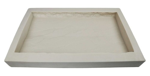 Stampo in gomma per calcestruzzo, stampo per tappi a parete a livelli, 24"L x 14"W x 2,5"D - Foto 4 di 8