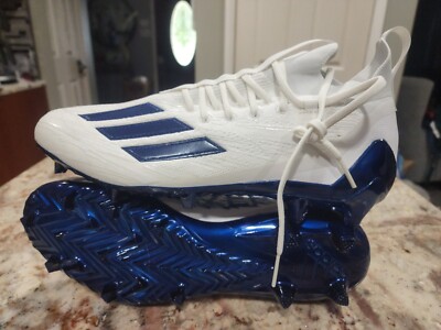 adidas PRIMEKNIT サッカーシューズ ホワイト/ブルー adidas Football Cleats Mens 10 Adizero Primeknit White blue