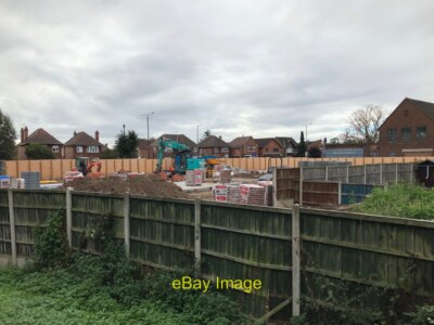 Foto 6x4 Ziegel vor Ort Haus Gebäude Ecke Nottingham Road um 2021