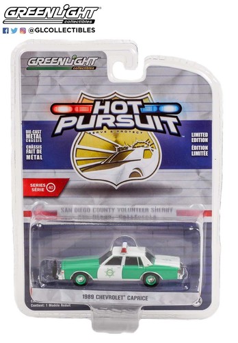 Set 6 auto Greenlight scala 1/64 Hot Pursuit serie 40 - Foto 3 di 7