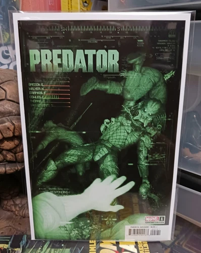 Predator #1 Marvel Comics 2022 Rahzzah Variant Cover NM+ CGC Ready Mylar B&B