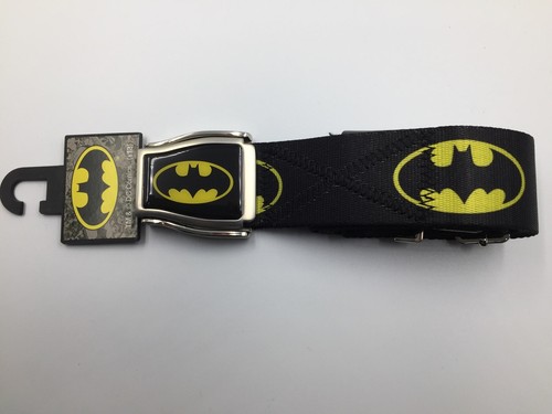 Batman Logo “Airplane Style” Belt • Officially Licensed • New
