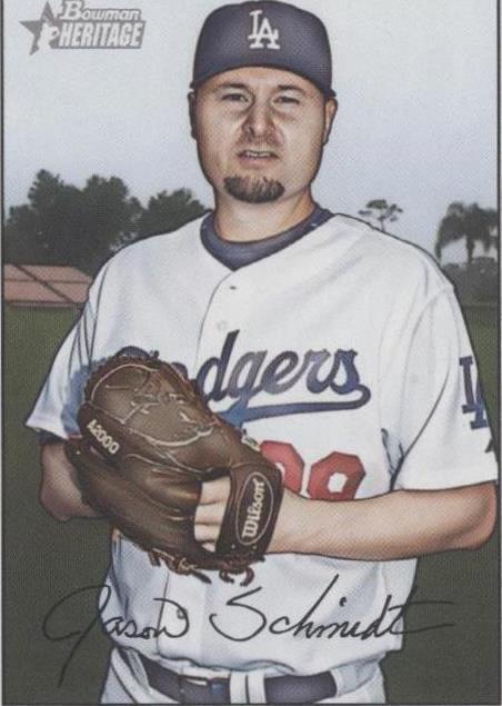2007 Bowman Heritage - Jason Schmidt #123 - 1 of 1