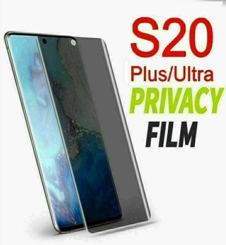 Screen Protector Privacy Anti Spy Hydrogel For Samsung S10 S20 S21 S22 Soft Film - Photo 3 sur 12