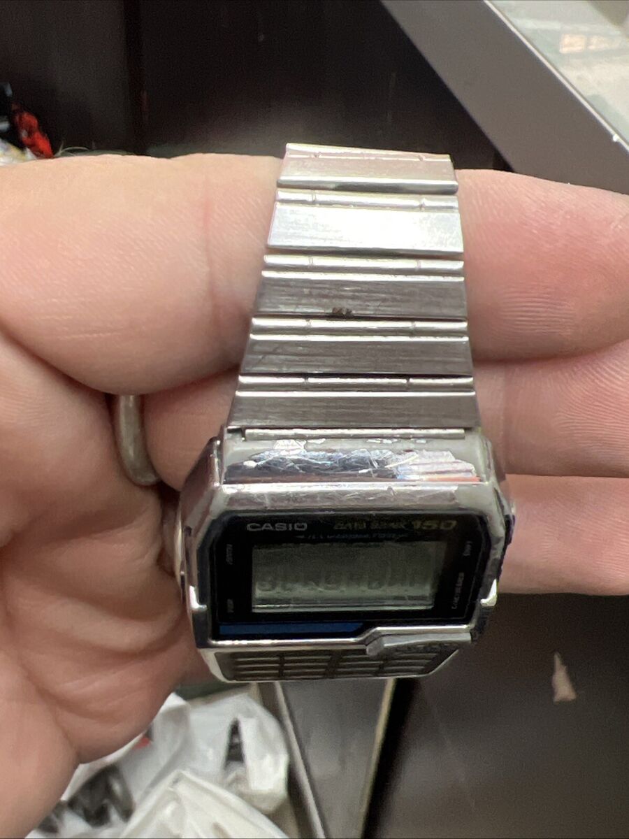CASIO DBC-1500 Data Bank Watch Retro Digital Illuminator 80s CASIO DBC-1500 Data Bank Watch Retro Digital Illuminator 80s