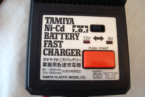 VINTAGE TAMIYA JAPANESE AUTOMATIC FAST CHARGERS, 6 &7.2 VOLT, 100 VOLT INPUT VGC - Picture 8 of 9
