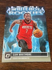 2023-24 Panini Donruss Optic Cam Whitmore WHITE HOT ROOKIES RC # 5 Rockets