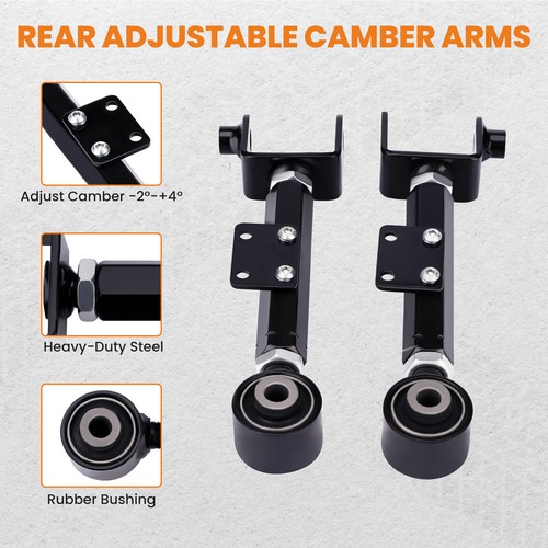 2pcs Adjustabe Rear Camber Control Arms Left & Right For Honda CR-V 2007-2016 - Bild 2 von 11