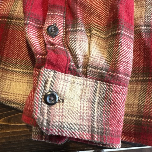Orvis kariertes Flanellhemd rot Herren Gr. XL schwere Baumwolle Outdoor Wandern Natur - Bild 9 von 14