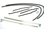 1948 to 1952 Ford F1 Pickup Truck Front Window Channel Kit Both Windows / Doors