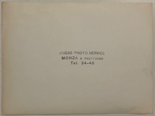 ALFA ROMEO GIULIETTA SPIDER 1600 PININFARINA 1962 OFFICIAL PHOTO PRESS MONZA - Picture 4 of 6