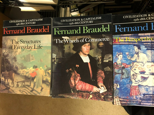 3 SELTENE BÜCHER! Zivilisation & Kapitalismus - Band 1 2 3 von Braudel TRADE SOFTBACK
