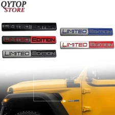 Metal LIMITED EDITION Emblem Badge Car Auto Truck Rear Trunk Sticker Nameplate