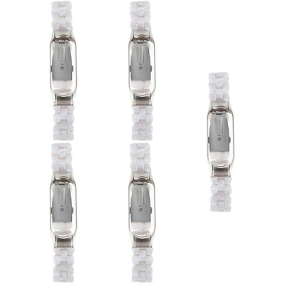  5 Pack Ersatzband Mi 6 Gurt Uhrenarmband Mit Edelstahlverschluss Hochwertiges