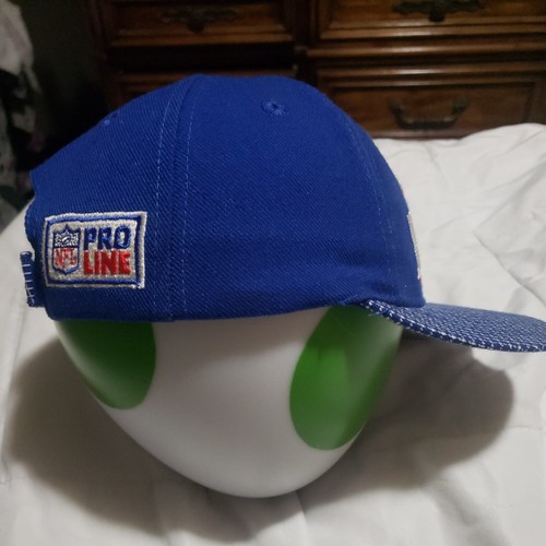 Vintage Buffalo Bills Logo Athletic NFL Hat Cap Pro Line - Picture 4 of 6