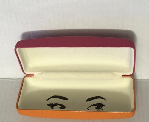 Kate Spade Eyeglasses Case, Hardshell Pink And Orange - Picture 6 of 9