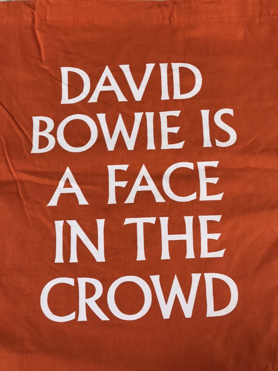 DAVID BOWIE IS A FACE IN THE CROWD OFFICIAL TOTE BAG V&A EXHIBITION ALADDIN SANE | #1783225216 - Foto 10