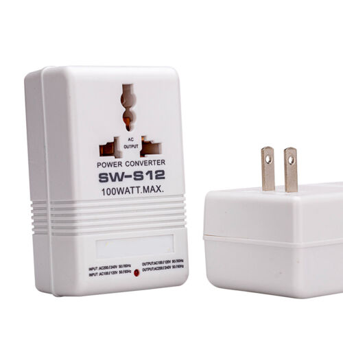 110V/120V to 220V/240V Step-Up & Down Voltage Converter 100W Transformer - Picture 2 of 10