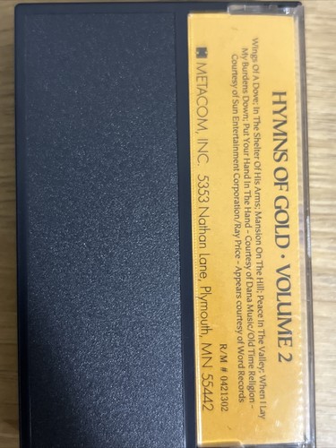 HYMNS OF GOLD Set 1-4 Cassette Tapes Oak Ridge Boys Pat Boone Louis Armstrong - Picture 5 of 10
