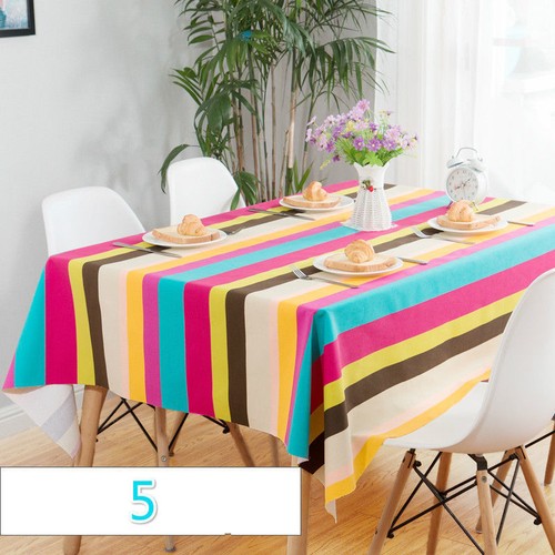 Rainbow Multi Stripe Fabric Cotton Crafts Curtain Upholstery Material Trims Soft - Picture 7 of 19