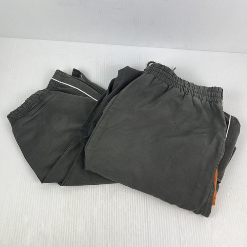 Vintage 2000's Puma Track Pants Mens L Grey/Orange W41 L78