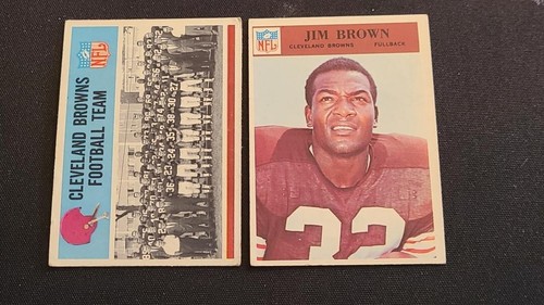 Juego completo del equipo Philadelphia Cleveland Browns 1966 y tarjetas de bonificación 20+ en muy buen estado🏈 - Imagen 2 de 24