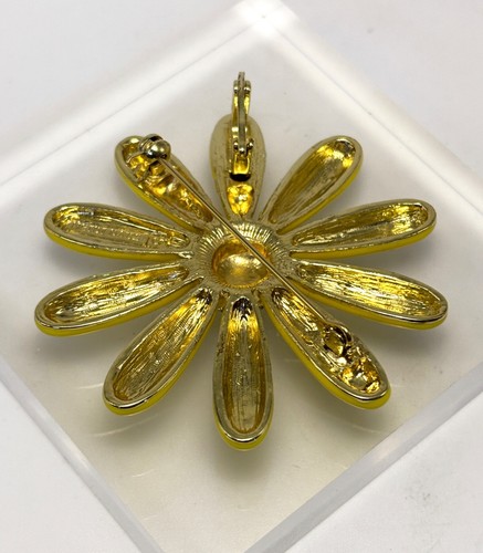 HEIDI DAUS "Flower Power" Enamel & Crystal 3 Piece Jewelry Set - Yellow - NWT - Picture 17 of 20