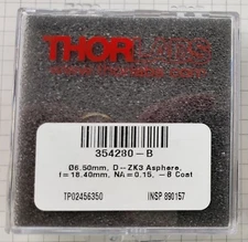 NEW (Sealed) Thorlabs 354280-B Unmounted Aspheric Lens